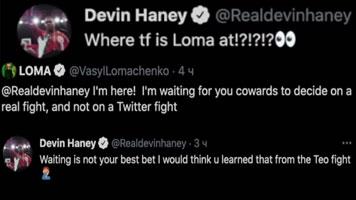 Ломаченко жёстко пообщался с Хейни в твитере
